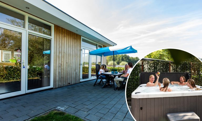 Gezellig 6 persoons vakantiehuis met bubbelbad op vakantiepark Résidence Valkenburg
