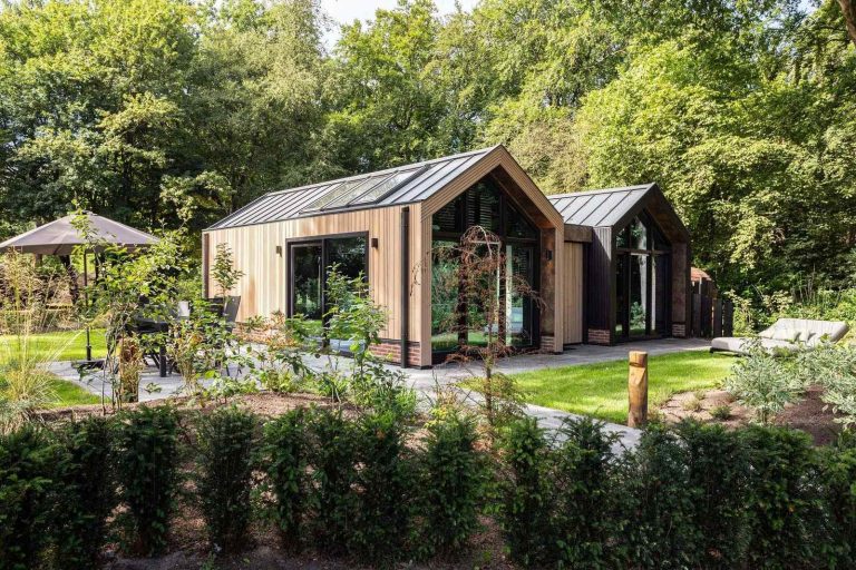 Zes persoons wellness vakantiehuis met hottub op Résidence Lage Vuursche