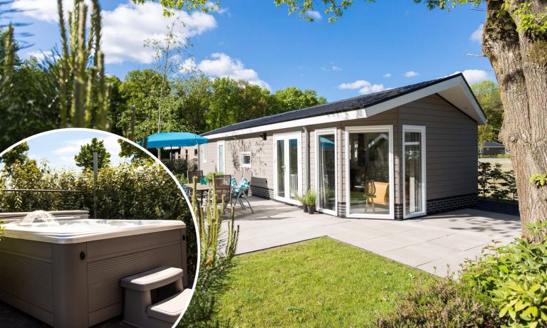 Comfortabel 5 persoons chalet met bubbelbad op Parc de IJsselhoeve