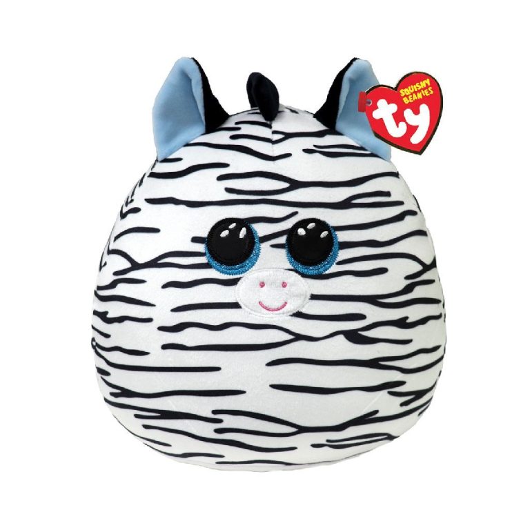 TY Squish a Boo Knuffelkussen Zebra Xander 20 cm | Kopen bij Flickmyhouse