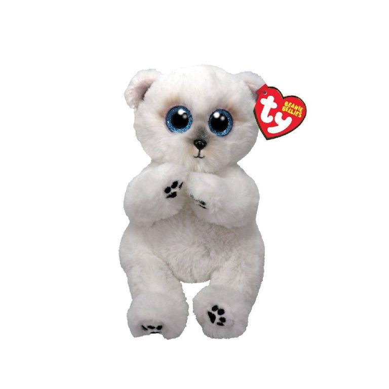 TY Beanie Babies Bellies Knuffelbeer Wuzzy 15 cm | Kopen bij Flickmyhouse
