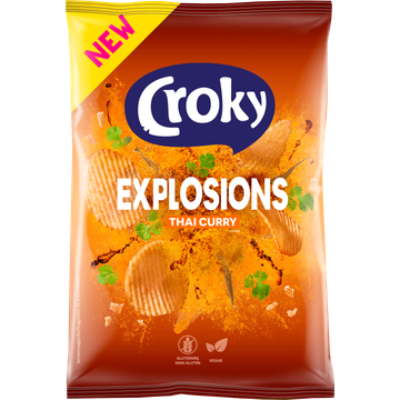 Croky Explosions Thai Curry Flavour 150 g bij Jumbo | Flickmyhouse
