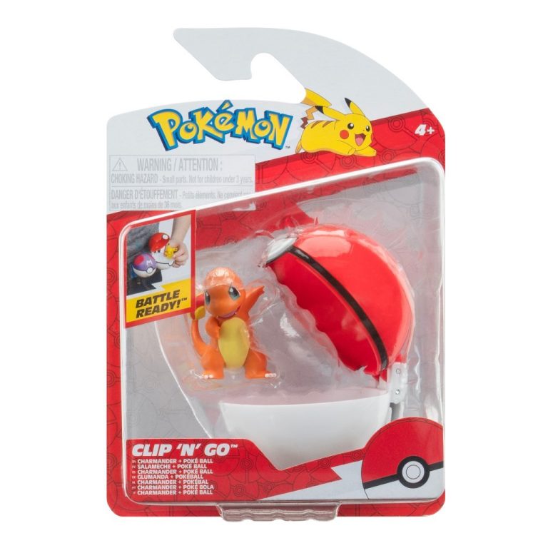Pok&eacute;mon Clip and Go Charmander | Kopen bij Flickmyhouse
