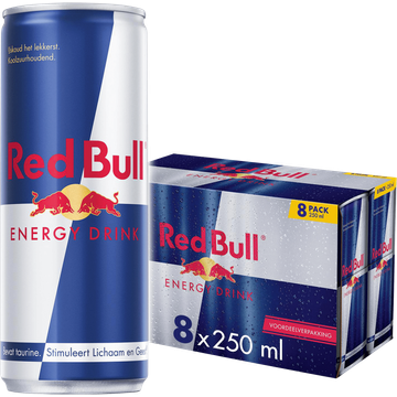 Red Bull Energy Drink Voordeelverpakking 8 x 250ml bij Jumbo | Flickmyhouse