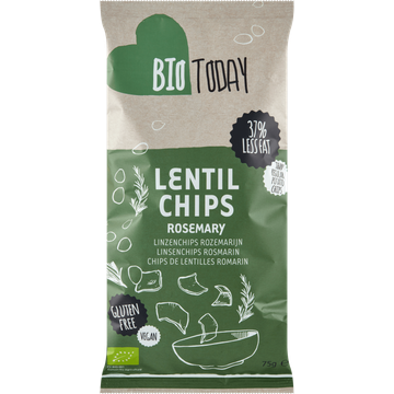 BioToday Linzenchips Rozemarijn 75 g bij Jumbo | Flickmyhouse