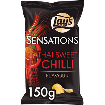 Lay's Sensations Thai Sweet Chilli Chips 150 gr bij Jumbo | Flickmyhouse