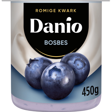 Danio Romige Kwark Bosbes 450g bij Jumbo | Flickmyhouse