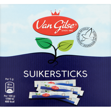 Van Gilse Suikersticks 250 g bij Jumbo | Flickmyhouse