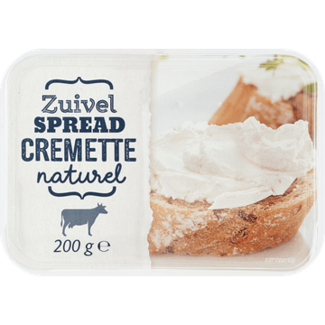 Cremette Zuivelspread Naturel 200 g bij Jumbo | Flickmyhouse