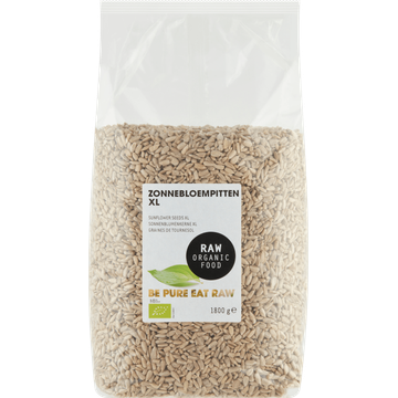 Raw Organic Food Zonnebloempitten XL 1800 g bij Jumbo | Flickmyhouse
