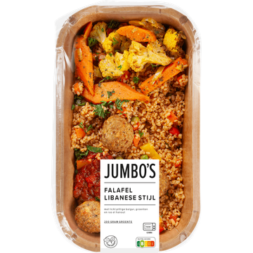 Jumbo's Verse Maaltijd Falafel Libanese Stijl 450 g | Flickmyhouse