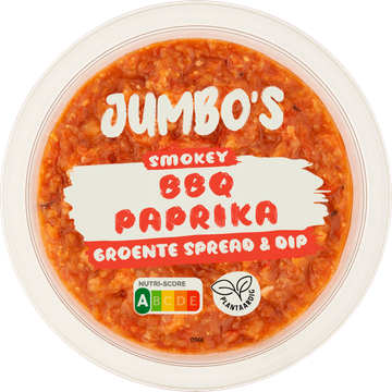 Jumbo's Smokey BBQ Paprika Groente Spread & Dip 150 g | Flickmyhouse
