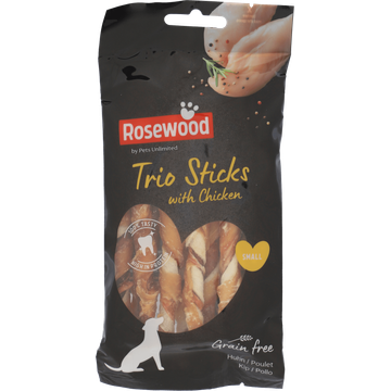 Rosewood Trio Sticks Small