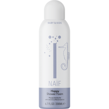 Naif Baby & Kids Doucheschuim Happy 200 ML bij Jumbo | Flickmyhouse
