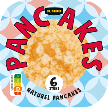 Jumbo Naturel Pancakes 6 Stuks | Flickmyhouse