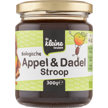 De Kleine Keuken Biologische Appel & Dadel Stroop voor Kids 300 g bij Jumbo | Flickmyhouse