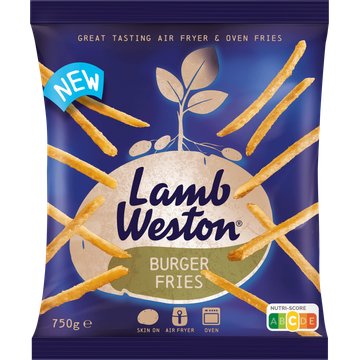 Lamb Weston Burger Fries 750g bij Jumbo | Flickmyhouse