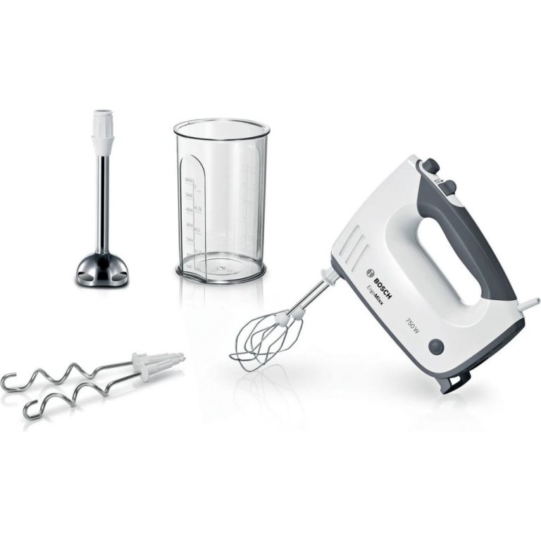 Bosch MFQ37470 ErgoMixx Handmixer Wit/Grijs | Kopen bij Flickmyhouse
