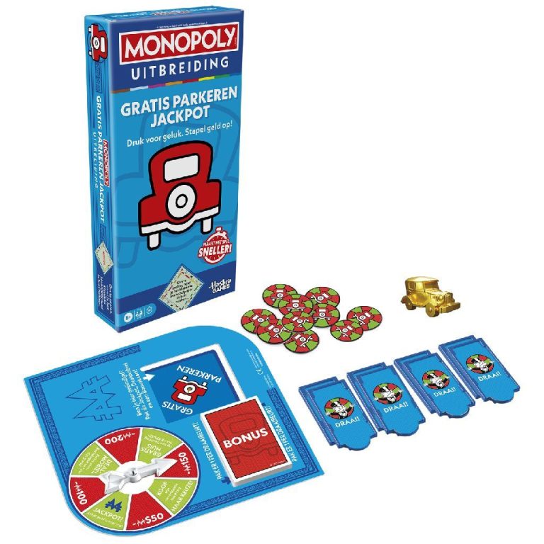 Hasbro Gaming Monopoly Gratis Parkeren Jackpot | Kopen bij Flickmyhouse