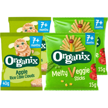 Organix Snacks Pakket 7+m 4 stuks bij Jumbo | Flickmyhouse
