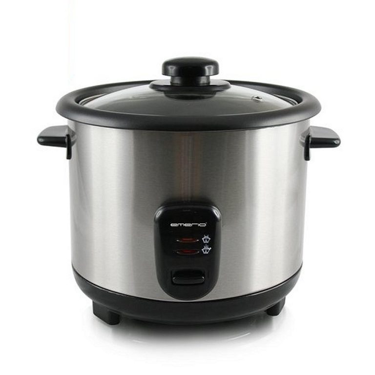 Emerio RCE-110118 Rijstkoker 1.5L RVS/Zwart | Kopen bij Flickmyhouse