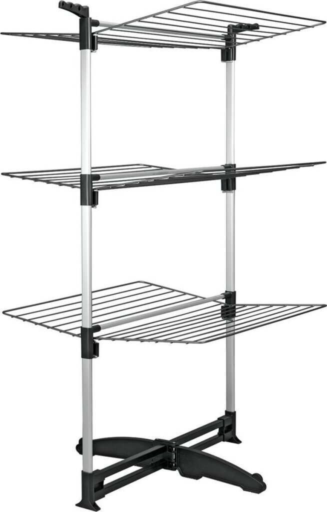 Metaltex Ciclone Droogtoren 40 m Drooglengte Zwart/Zilver | Kopen bij Flickmyhouse