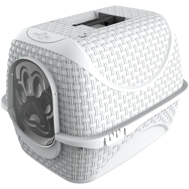 Bama Pet Kattenbak 41.8x50.5x39.6 cm Wit | Kopen bij Flickmyhouse