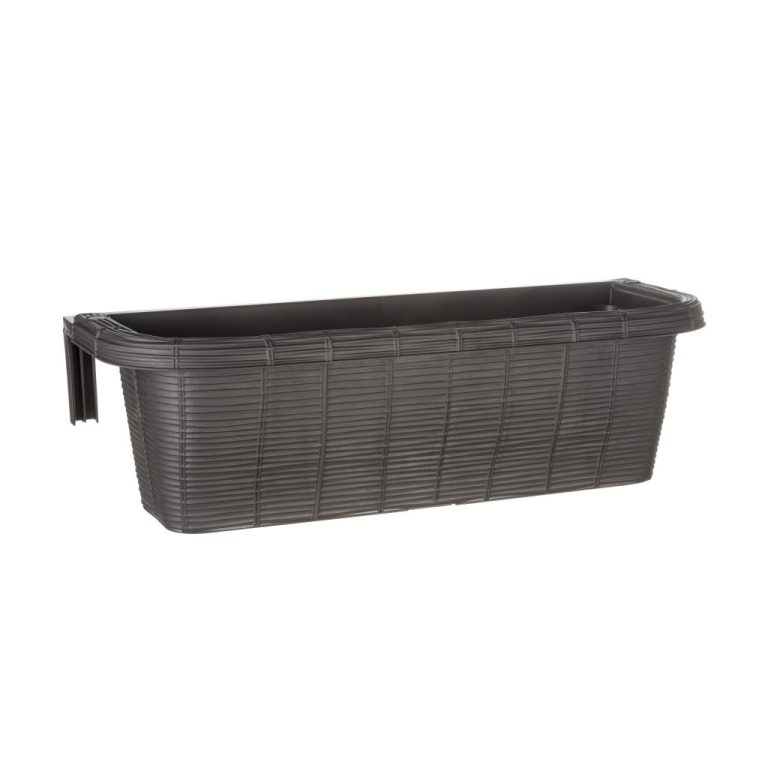 Bama Fioriera Bloem-Balkonbak 60x20x18.5 cm Antraciet | Kopen bij Flickmyhouse