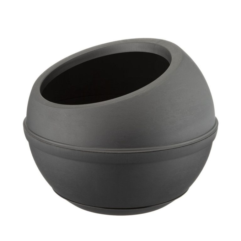 Bama Sfera Bloempot 23L 40.5x32 cm Antraciet | Kopen bij Flickmyhouse