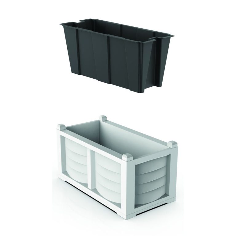 Bama Kit Arredo Plantenbak 80x42.5x42 cm Wit | Kopen bij Flickmyhouse