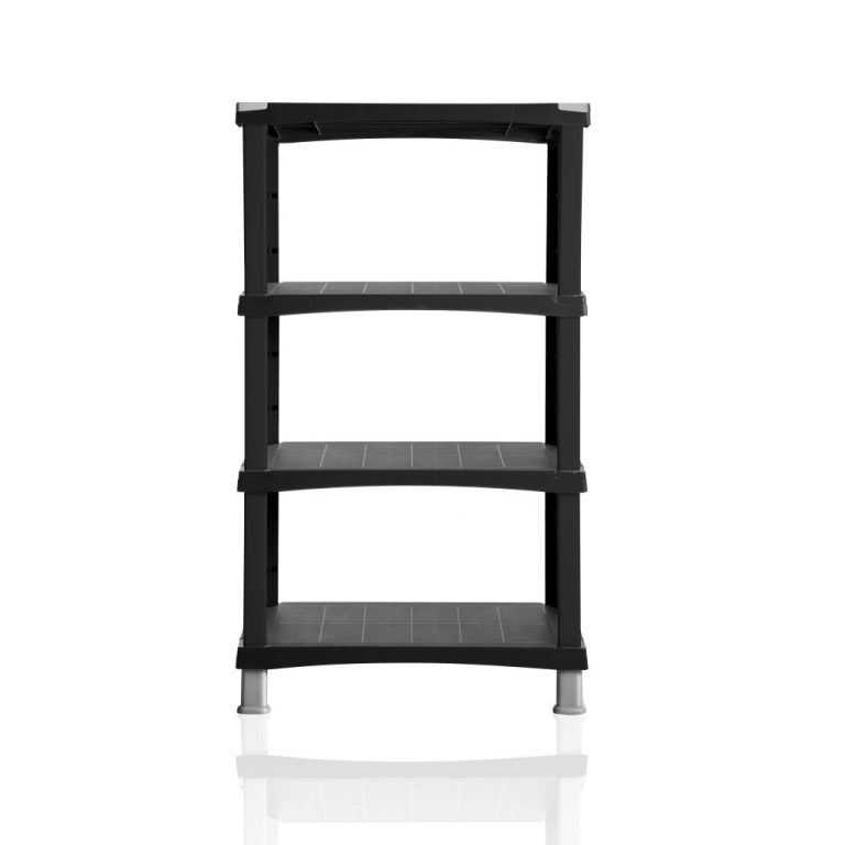 Bama Futuro Opbergsysteem 4 Planken 80x40x137 cm Zwart | Kopen bij Flickmyhouse