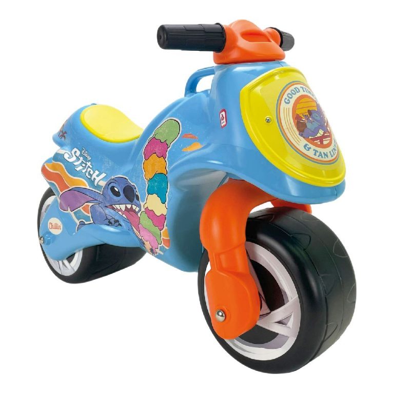 Injusa Disney Stitch Loopmotor Blauw/Oranje/Geel | Kopen bij Flickmyhouse
