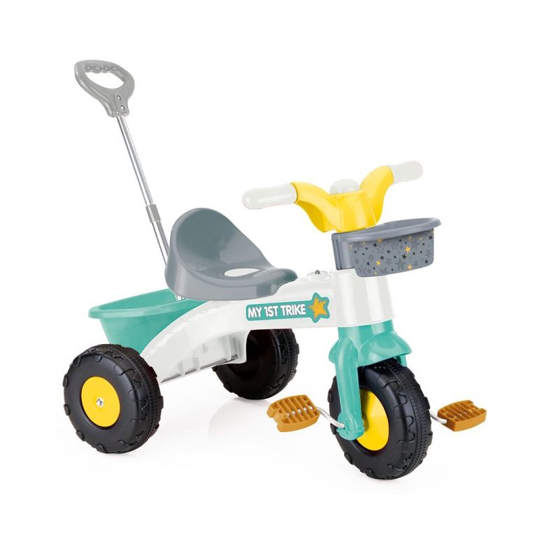 Dolu Driewieler 70x47x70 cm Groen/Geel/Wit/Grijs | Kopen bij Flickmyhouse