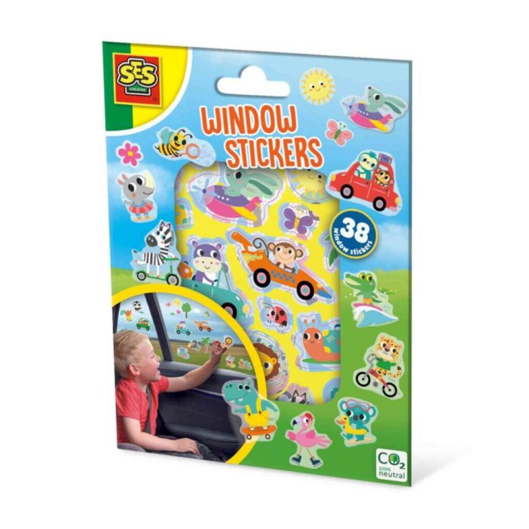 SES Creative Raamstickers Voertuigen 38 Stuks | Kopen bij Flickmyhouse