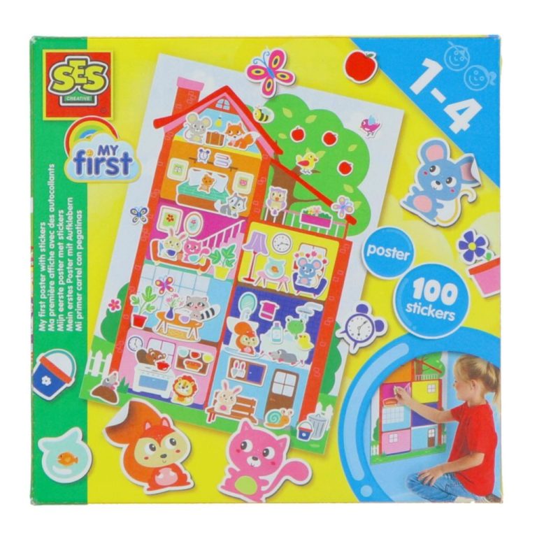 SES Creative My First Poster Maken met Stickers | Kopen bij Flickmyhouse