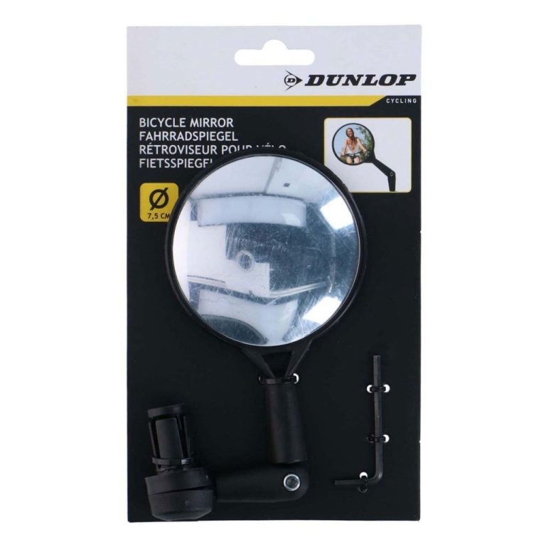 Dunlop Fietsspiegel 7.5 cm Zwart | Kopen bij Flickmyhouse