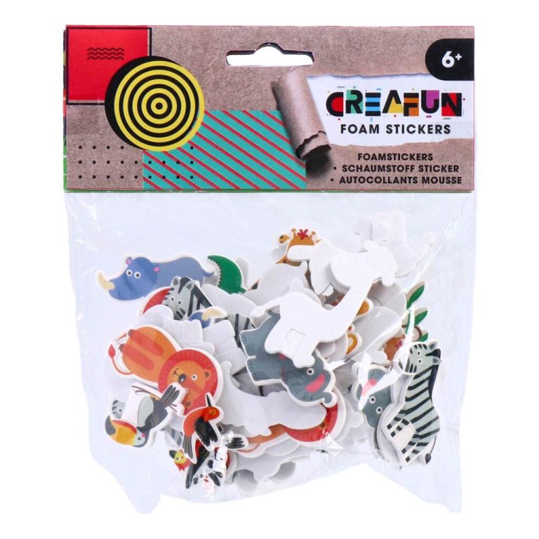 Creafun Foam Stickers Dieren | Kopen bij Flickmyhouse