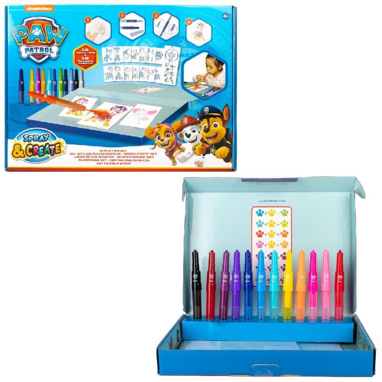 Paw Patrol Spray and Create Spray Pen Set Deluxe | Kopen bij Flickmyhouse