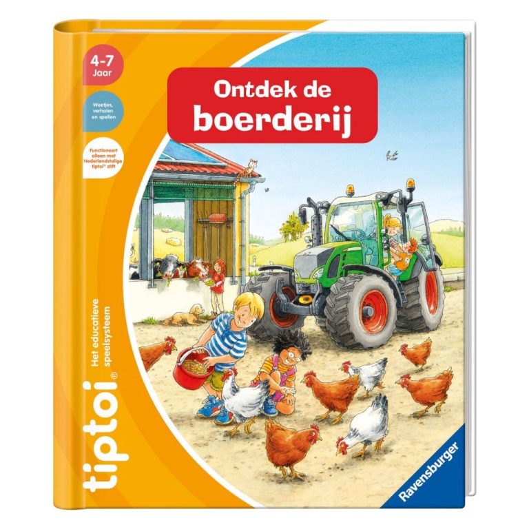 Tiptoi Boek Ontdek De Boerderij | Kopen bij Flickmyhouse