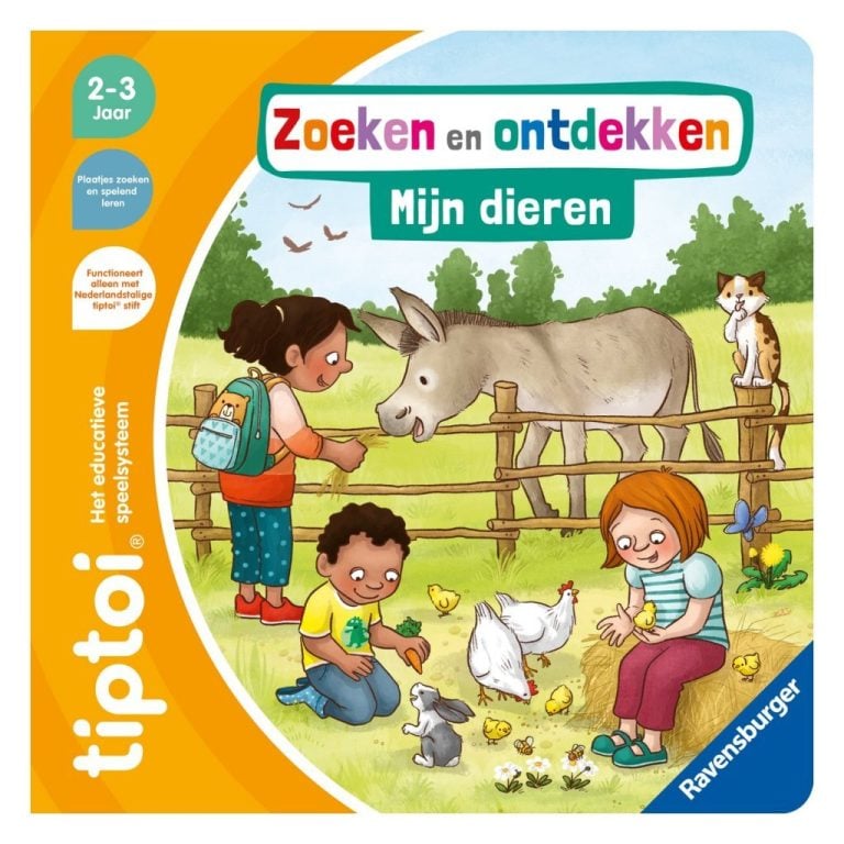 Tiptoi Boek Zoeken en Ontdekken Mijn Dieren | Kopen bij Flickmyhouse