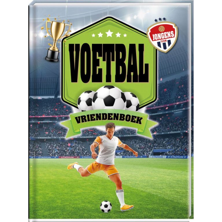 Vriendenboek Voetbal | Kopen bij Flickmyhouse