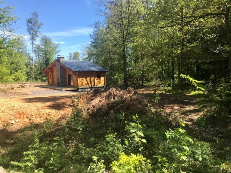 Knus vakantielodge voor 8 personen midden in de bossen in de Ardennen