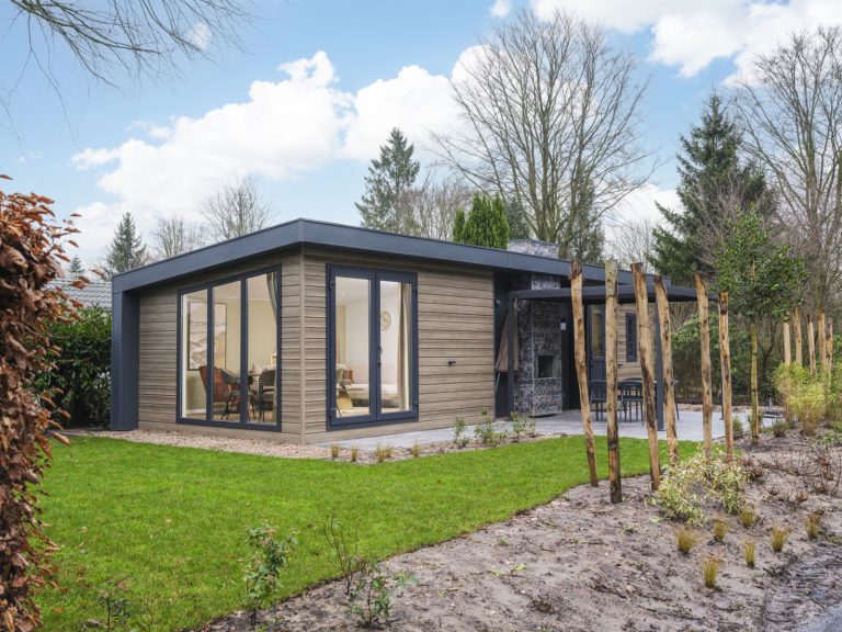 Luxe vakantiewoning voor 4 personen op een vakantiepark in Lieren op de Veluwe
