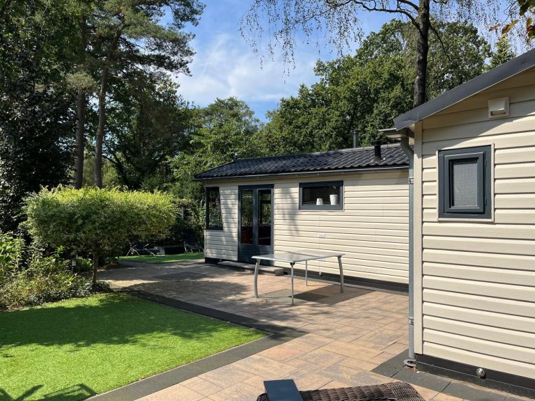 Chalet met airconditioning voor 6 personen op vakantiepark op de Veluwe