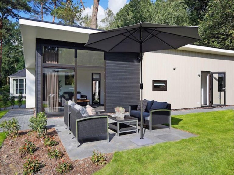 Mooie 4 persoons Lodge op een familiepark nabij Markelo - Twente