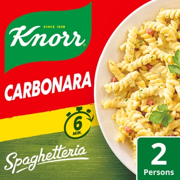 Knorr Spaghetteria Pastagerecht Carbonara 154 g bij Jumbo | Flickmyhouse