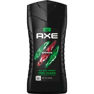 AXE 3in1 Douchegel Africa 250 ML Aanbieding bij Jumbo | 1+1 gratis | Flickmyhouse