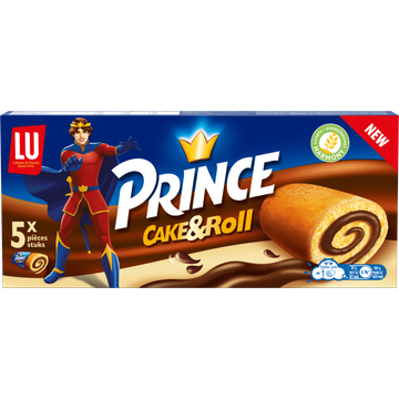 LU Prince Cake & Roll Chocolade Cakejes 5 Stuks 150 g bij Jumbo | Flickmyhouse