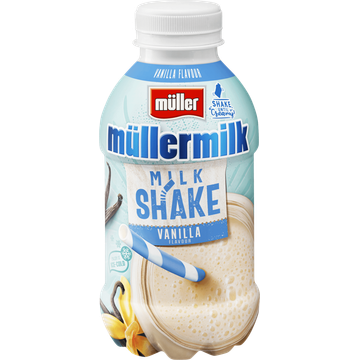 Muller Mullermilk Milkshake Vanilla Flavour 400 g bij Jumbo | Flickmyhouse