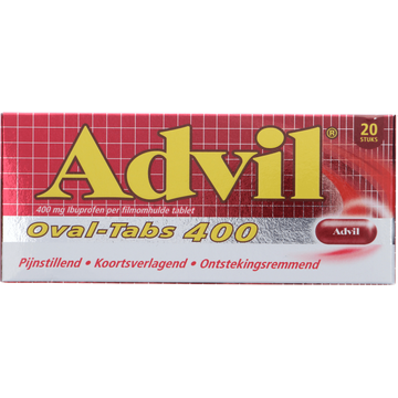 Advil Reliva Forte OvalTabs Pijnstiller 400 mg 20 Stuks bij Jumbo | Flickmyhouse